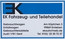 Logo Ek Fahrzeug- Und Teilehandel